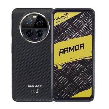 Ulefone Armor 23 ULTRA 5G 12/512GB, 5280mAh, smartfon, czarny