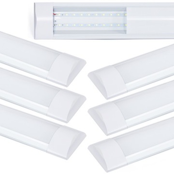 6x NATYNKOWA LAMPA LED 60cm DO GARAŻU ŚWIETLÓWKA