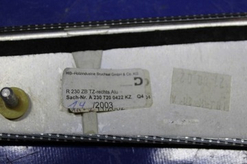 LIŠTA DEKORACE DVEŘE PRAVÁ MERCEDES SL R230 A2307200422