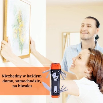 Набор инструментов для ремонта 13 в 1, мультитул в подарок