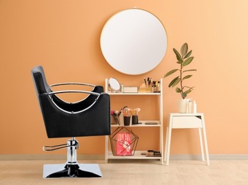 Fotel fryzjerski barberski hydrauliczny do salonu fryzjerskiego Luna