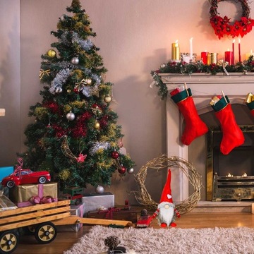 РОЖДЕСТВЕНСКИЙ Гном, эльф, РОЖДЕСТВЕНСКИЙ ПОДАРОК, СТОЯЩИЙ