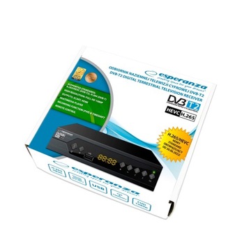 Тюнер-декодер DVB-T2 HEVC H.265 Timeshift - HDMI SCART - Тюнер наземного ТВ