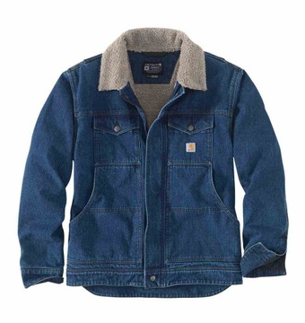 Kurtka Jeansowa Carhartt Denim Sherpa Beech