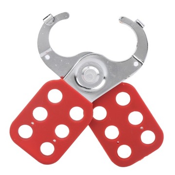 LOCKOUT HASP STALOWA BLOKADA SZCZYPIEC NYLON PA