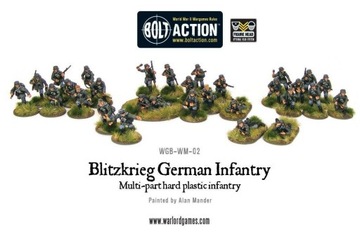 Bolt Action Blitzkrieg German Infantry 30 szt.