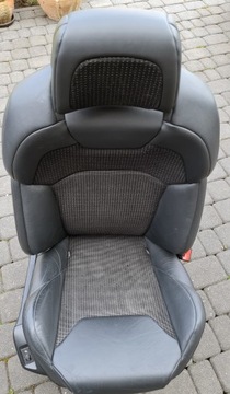 CITROEN C5 III FOTEL PRAWY PASAŻERA PÓŁSKÓRA