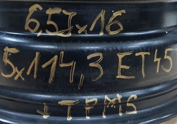 4X RÁFKY OCELOVÉ 16" AURIS AVENSIS T27 COROLLA RAV-4 5X114,3 ET45 + TPMS