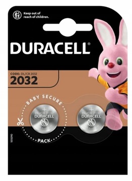 Bateria Litowa Duracell CR2032 2032 3V - 2 szt