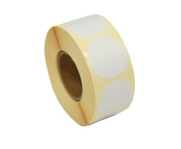 Etykiety okrągłe naklejki 3,5cm 100 sztuk