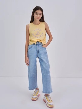 BIG STAR TOP DZIEWCZĘCY ŻÓŁTY JAGIENKA 140