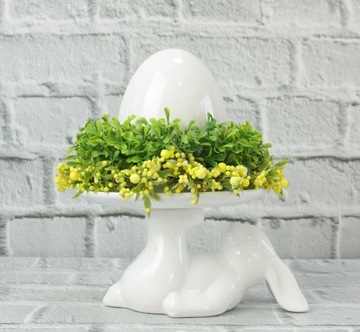 Zając zajączek królik biały H13 DEcodomi