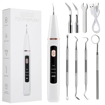 Electric Ultrasonic Dental Cleaner Teeth Whit