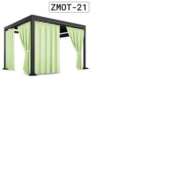 Занавески для террасы 155x200 садовой занавес с водонепроницаемым туннелем