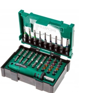 Набор бит 1/4 дюйма, 31 деталь HiKOKI BOX II 40030023