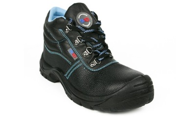 BUTY ROBOCZE TRZEWIKI SKÓRZANE Z PODNOSKIEM S1 44