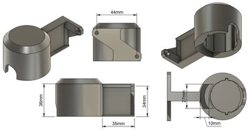 Ручной держатель для аксессуаров Xiaomi Roborock H6 H7