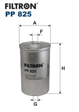 FILTRON PP 825 ФІЛЬТЕР ПАЛИВА 