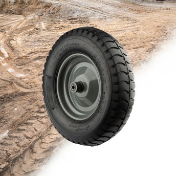 STRONG WHEEL Колесо для тачки с надувной камерой 4.00-8 400-8 400x8 8PR SOLID