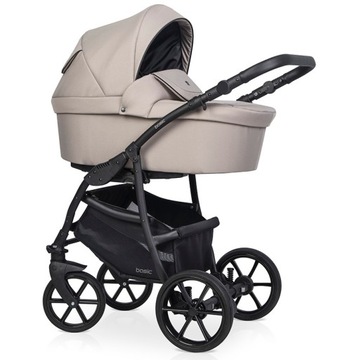 ПОЛЬСКАЯ МНОГОФУНКЦИОНАЛЬНАЯ КОЛЯСКА 2В1 / RIKO BASIC 2023 КАПУЧИНО