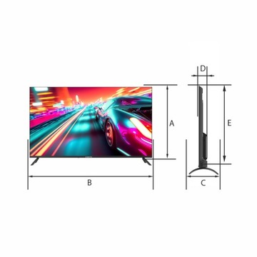 50-дюймовый 4K LED HDR WiFi Android-телевизор Manta