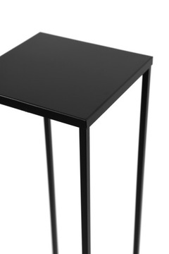 ПОДСТАВКА ДЛЯ ЦВЕТОВ МЕТАЛЛИЧЕСКАЯ, ОДИНАРНАЯ, ПОЛЬСКИЙ ИЗДЕЛИЕ, LOFT, черный, 80 см