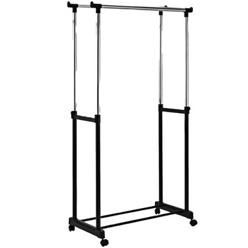 ДВОЙНАЯ ВЕШАЛКА НА КОЛЕСАХ