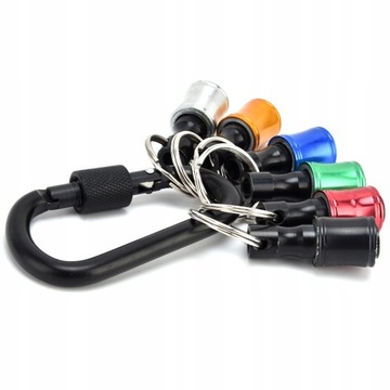 6 sztuk brelok przedłużacz z łbem sześciokątnym