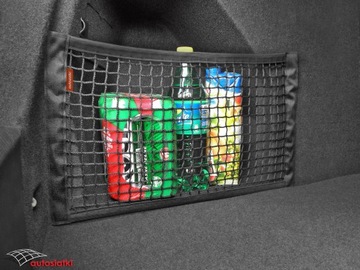 Сетка-липучка на багажник седана VW Passat B7.