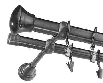 ДВОЙНОЙ МЕТАЛЛИЧЕСКИЙ КАРДИН, диаметр 25 + 19/240 см