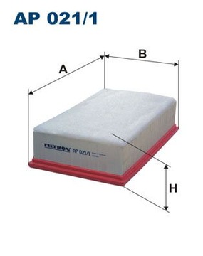 2× FILTRON FILTR VZDUCHU