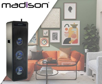 System muzyczny HIFI 400W BT CD MAD-HIGHPOWER400CD Madison