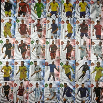 АЛЬБОМ НА МОЛНИИ ДЛЯ 400 ФУТБОЛЬНЫХ КАРТочек + 55 ВОДОНЕПРОНИЦАЕМЫХ КАРТочек ФУТБОЛИСТА