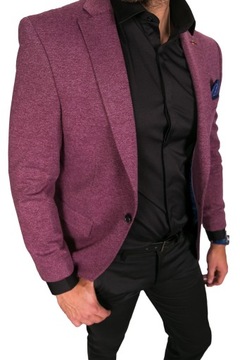 Модная мужская бордовая куртка Фп-2, размер 48.