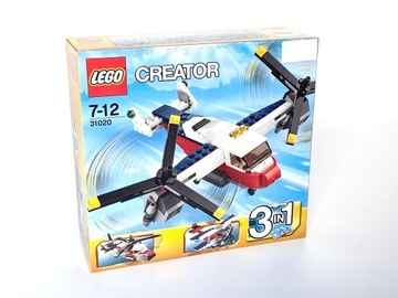 UNIKAT NOWE LEGO 31020 Creator 3w1 - Śmigłowiec