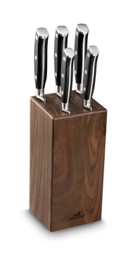 2Lions Sabatier TOLEDE/YSIS Block + 5 cooking kniv