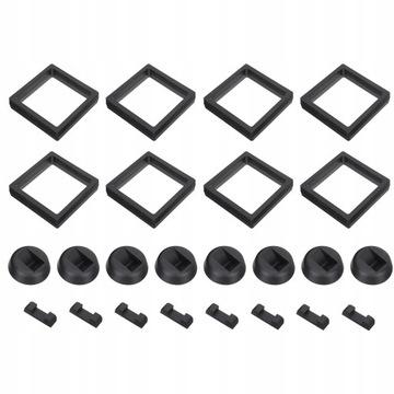 24PCS 3D Floating Rame Ramka Monety wyświetlacza