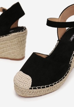 Renee Czarne Espadryle damskie 41 Ekozamsz