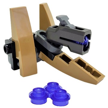 LEGO Broń - Blaster strzelającym klockami NOWY