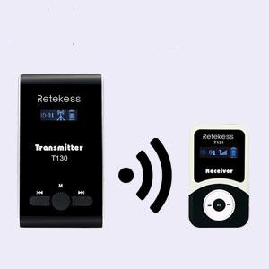 Беспроводная система экскурсовода Retekess T130-T131, система аудиогида