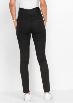 B.P.C spodnie ciążowe jeansy czarne 46.