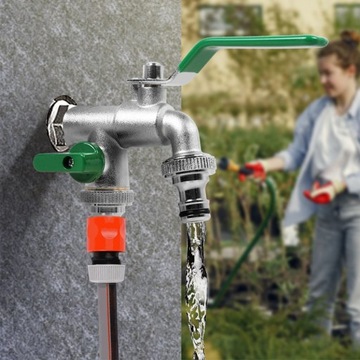 СЛИВНОЙ КРАН, РОЖАЕВОЙ И МОРОЗОСТОЙКИЙ, ДЛЯ РЕЗЕРВУАРА ДЛЯ ВОДЫ, кран IBC 3/4