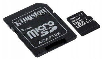 КАРТА KINGSTON MICROSD 32 ГБ MICRO CL10 SD-АДАПТЕР