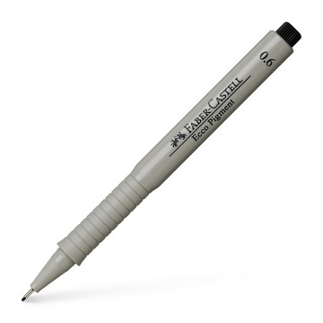 Cienkopis kreślarski Faber Castell 0,6 mm czarny