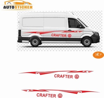 naklejka naklejki bus crafter volkswagen