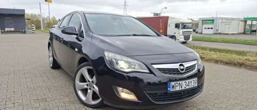 Opel Astra J Hatchback 5d 1.6 Turbo ECOTEC 180KM 2009 Opel Astra Opel Astra 1.6 Turbo Cosmo 1.6 Benzyna 180KM