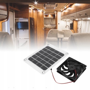 Портативная солнечная панель для вентиляторов мощностью 10 Вт.