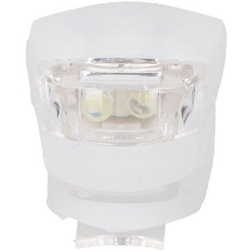 Набор силиконовых светодиодных велосипедных фонарей спереди и сзади DUNLOP