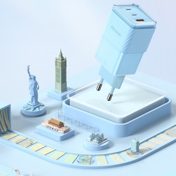 MCDODO GaN 5 PRO БЫСТРОЕ ЗАРЯДНОЕ УСТРОЙСТВО USB-C USB-A 67 Вт