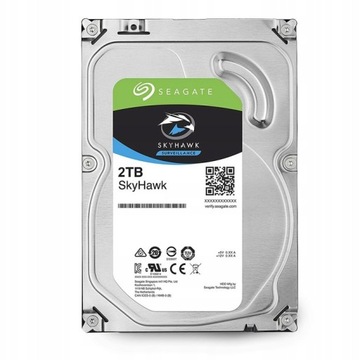 ЖЕСТКИЙ ДИСК SEAGATE SkyHawk 2 ТБ ДЛЯ МОНИТОРИНГА
